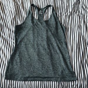 Nike dry fit tank grey and black